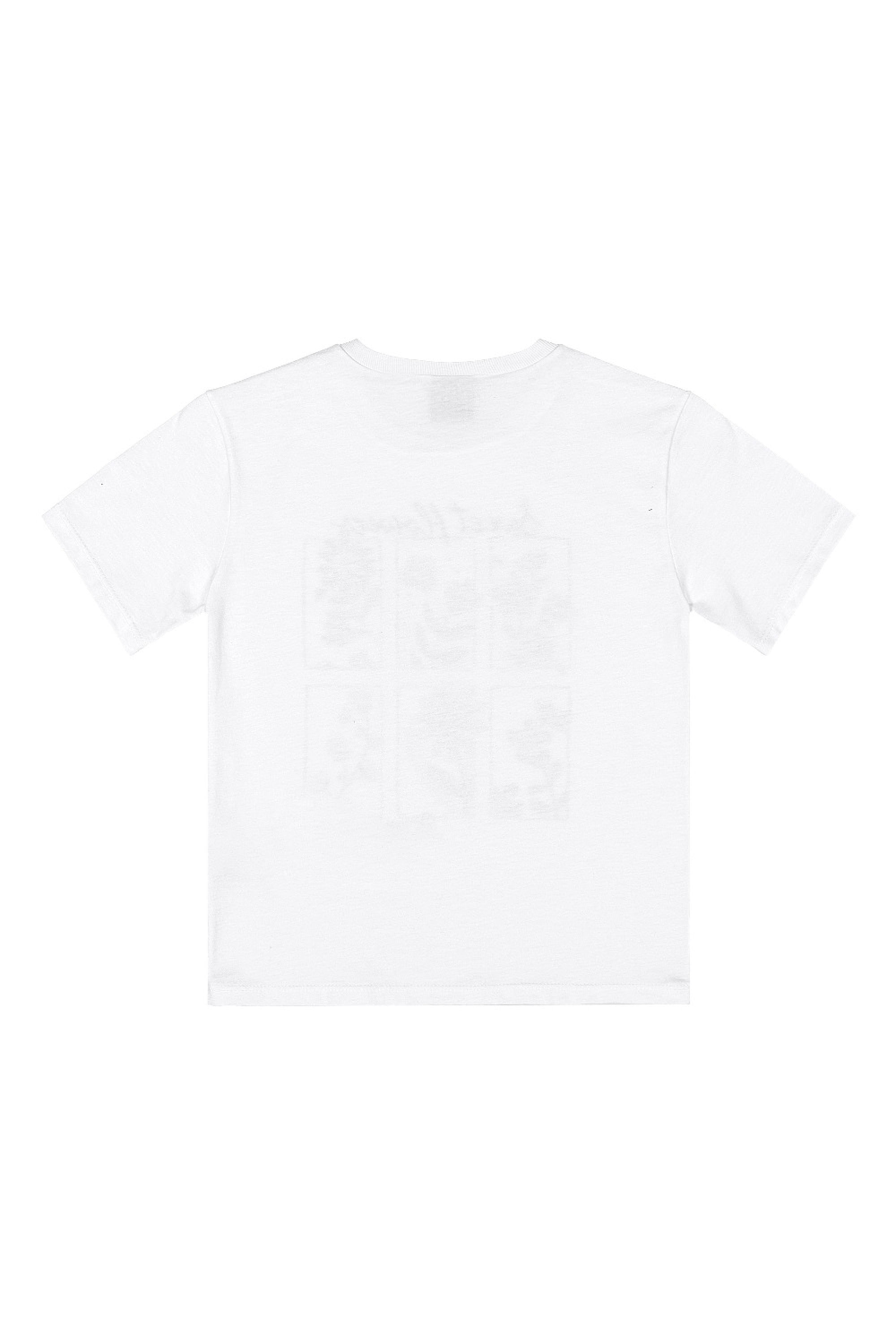 Conjunto Infantil Blusa com Strass e Calça Legging Floral (Branco) Quimby - Imagem 23